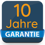 10 Jahre Garantie fuer Schreibtische Logo