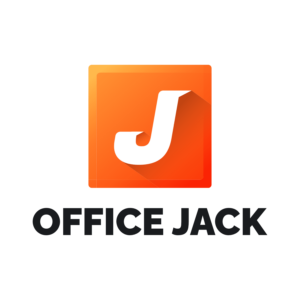 Office Jack Logo höhenverstellbare Schreibtische, Schreibtischgestelle und Schreibtischplatten 1500x1500