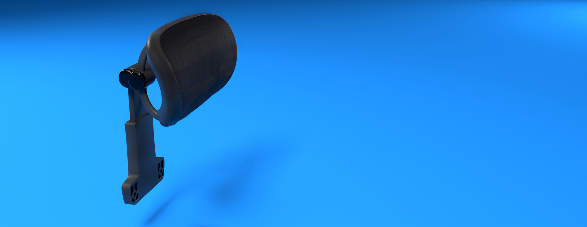 Bürostuhl ergonomisch - Ergo Best 6 Banner für Erklärung der Funktionen der Kopfstuetze