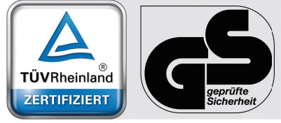 TüV und GS- Zeichen