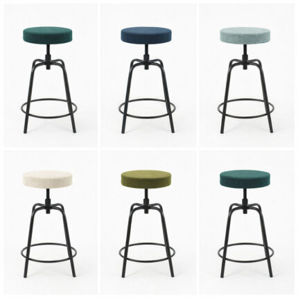 Höhenverstellbare Barhocker verschiedene Farben Titelbild niedrige SItzhöhe