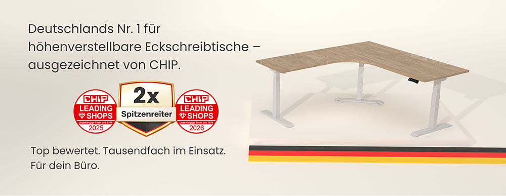 Eckschreibtisch Hoehenverstellbar Chip bewertet Deutschlands besten mobile