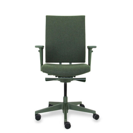 Buerostuhl gruen ergonomisch Schreibtischstuhl gruen front