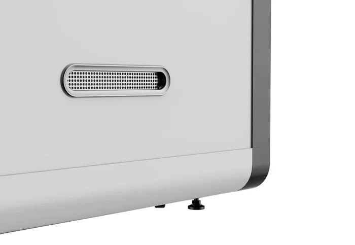 Luftschlitz der Telefonbox Büro für optimierte Belüftung