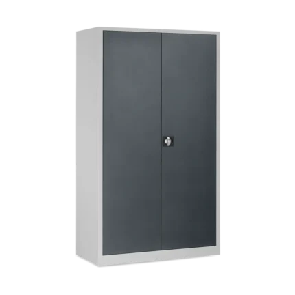 Aktenschrank aus Metall, 5 OH – abschließbar in Lichtgrau Aktenschrank aus Metall, 5 OH – abschließbar in Anthrazit