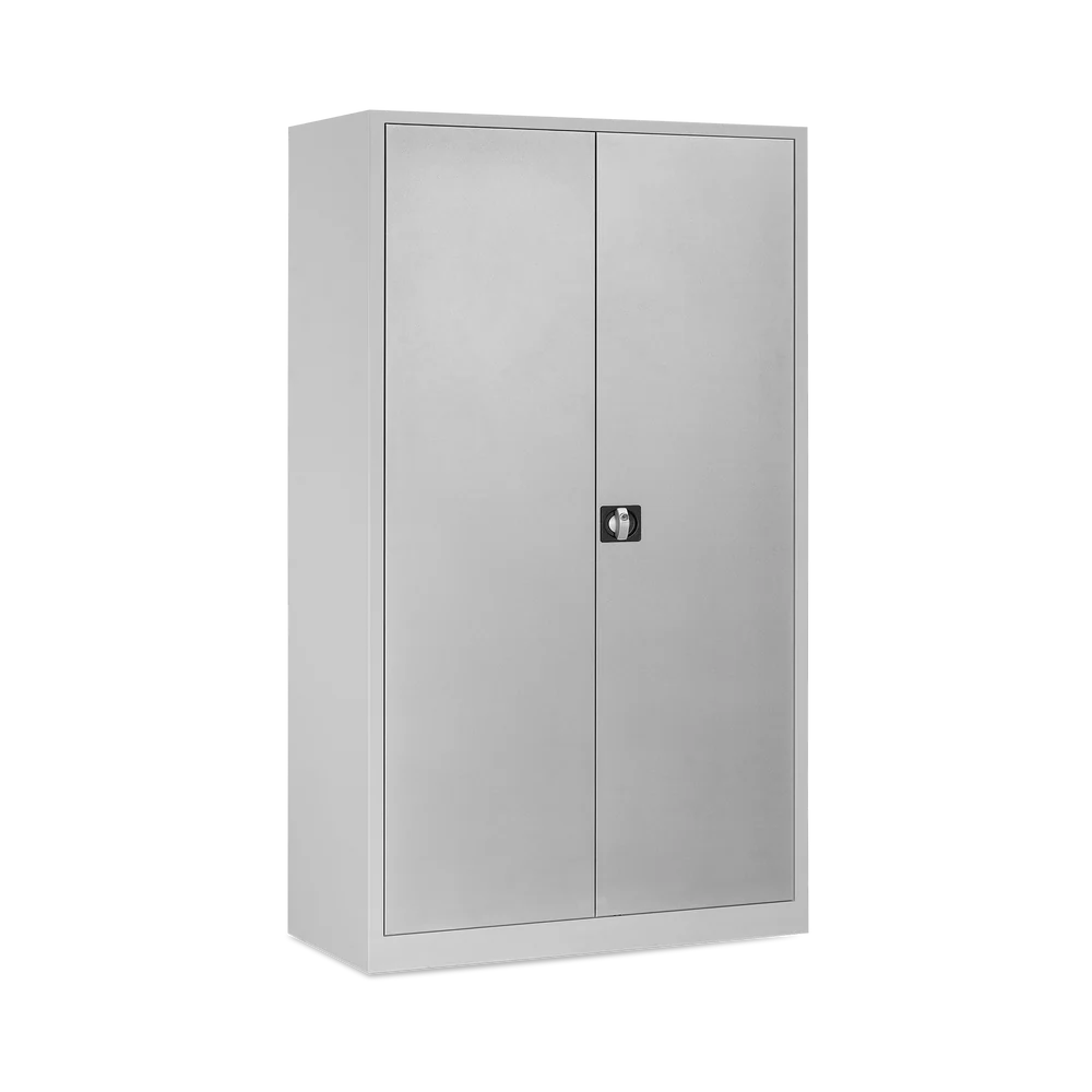 Aktenschrank aus Metall mit Wertfach, 5 OH – abschließbar in Lichtgrau Aktenschrank aus Metall mit Wertfach, 5 OH – abschließbar in Lichtgrau