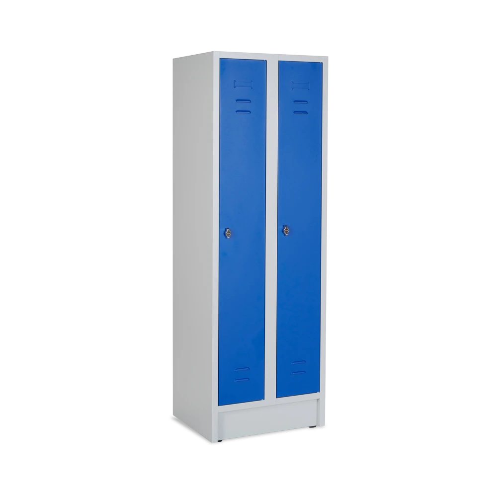 umkleidespind-2-abteile-enzianblau umkleidespind 2 abteile enzianblau