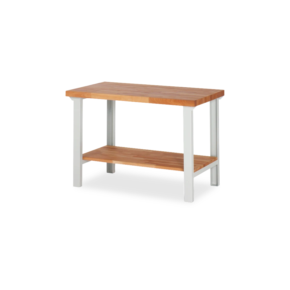 03_7000-7-127B4S.12 Profi-Werkbank Basic-7 – Ablageboden (1000 mm–2000 mm) – Detailansicht