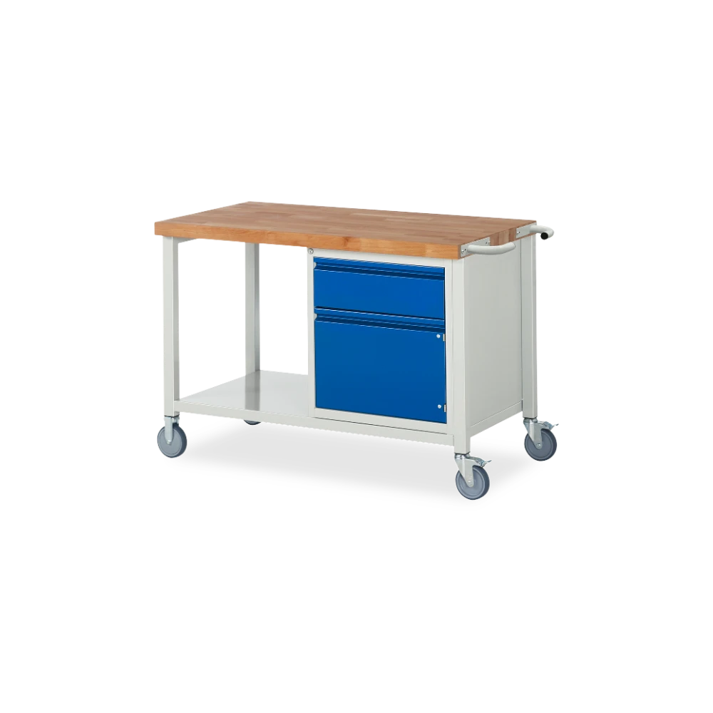 05_8152I6-127B4S.11 Fahrbare Werkbank Basic-8 – 1 schublade 1 tuere (750 mm–2000 – Detailansicht