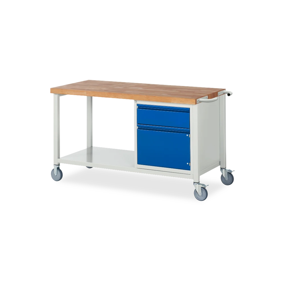 05_8152I6-157B4S.11 Fahrbare Werkbank Basic-8 – 1 schublade 1 tuere (750 mm–2000 – Detailansicht
