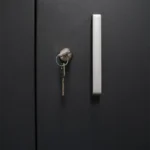 Stahlschrank für den Außenbereich – Anthrazit (1200 × 800 × – Detailansicht