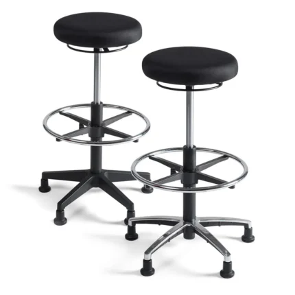 Hocker Hoch, Höhenverstellbar, Stoff, Gepolstert