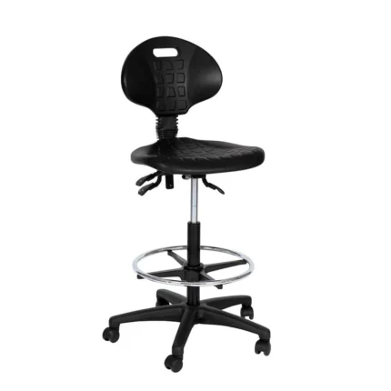 Arbeitsstuhl Hoch mit Rollen