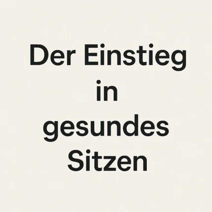 Schreibtischstuhl ergonomisch Home Office - ErgoBasic