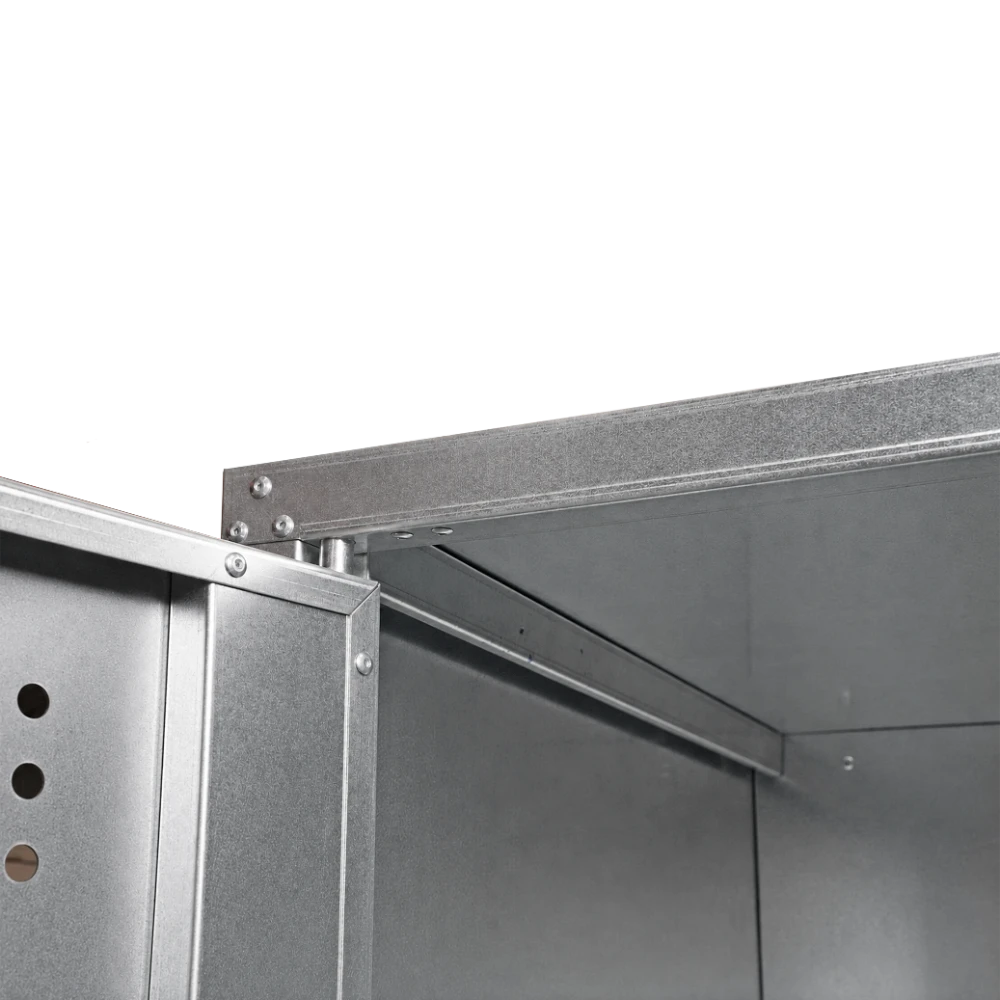 PROPANGASSCHRANK_VERZINKT_DETAIL-03 Propangasflaschenschrank verzinkt (840 × 690 × 1500 mm) – Detailansicht