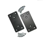 Plattenverbinder Verkettungsplatten für Schreibtisch 2er Set