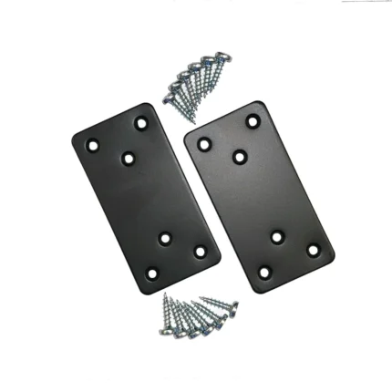 Plattenverbinder Verkettungsplatten für Schreibtisch 2er Set