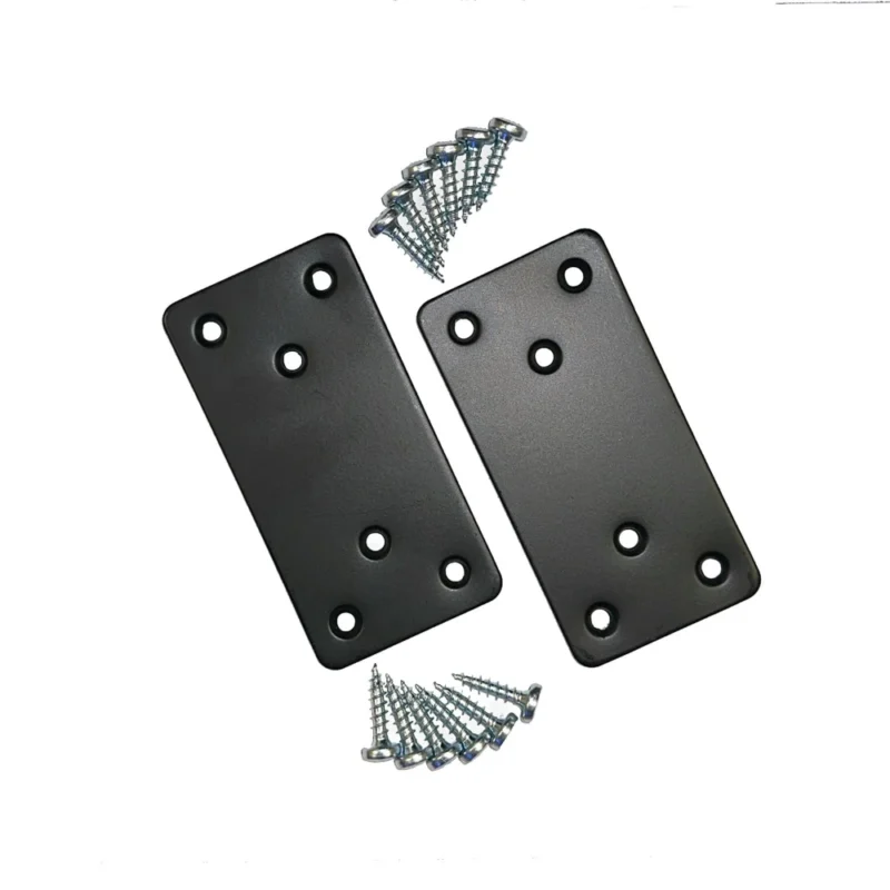 Plattenverbinder Verkettungsplatten für Schreibtisch 2er Set
