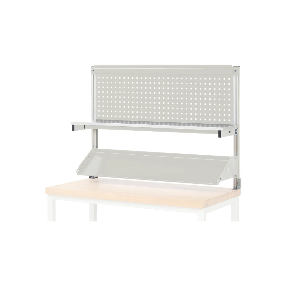SAE-KM01-1250.12-V2 Systemaufbau für Profi-Werkbänke Basic-8 – Komplettset (750 – Detailansicht