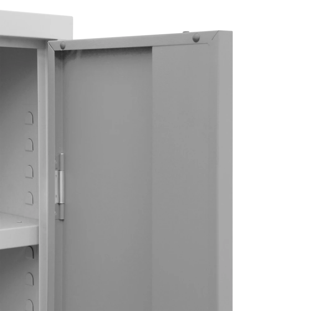 STAHLSCHRANK_600x600_DETAIL-02_7035-7035 Aktenschrank aus Stahl 600 × 600 mm, 4,5 OH (600 × 600 × 180