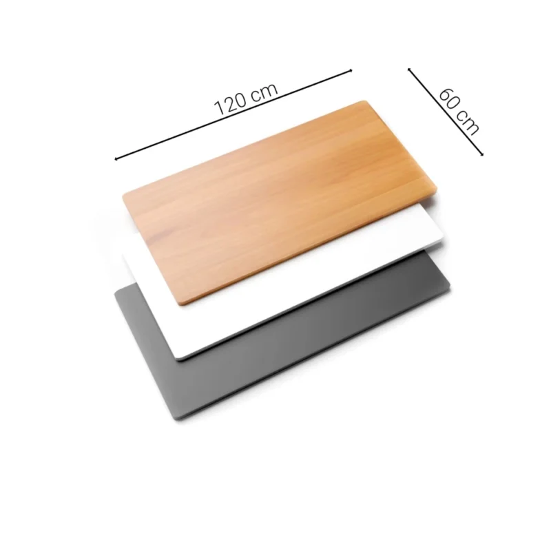 Schreibtischplatte 120x60 Melaminbeschichtet 25 mm stark wid