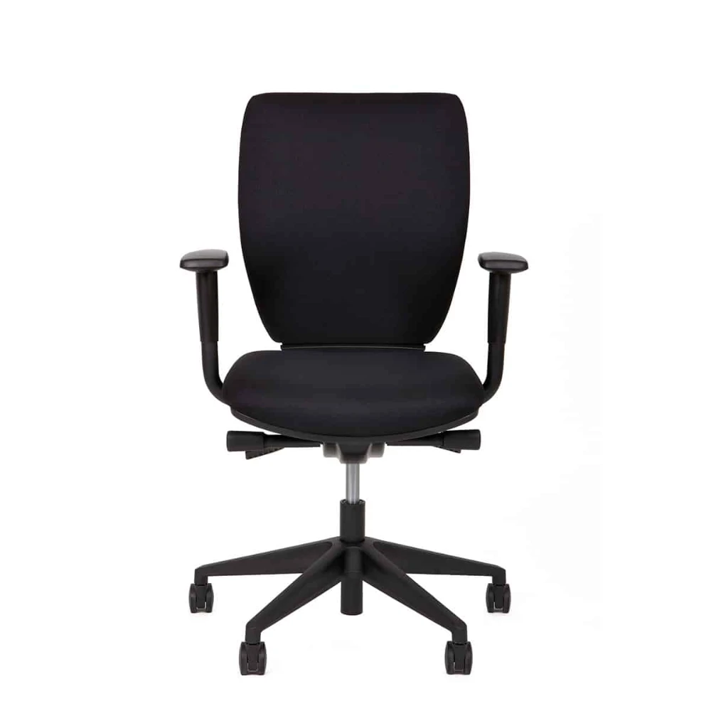 Schreibtischstuhl-guenstig-testsieger-ergonomisch-orthopaedisch-bequem-frontal Schreibtischstuhl ergonomisch Home Office - ErgoBasic