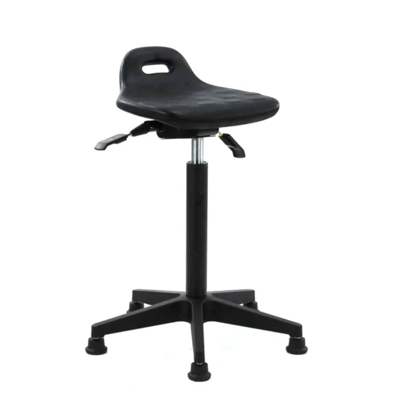 Stehhilfe Büro orthopädisch ergonomisch mit PU-Sitz Höhenver