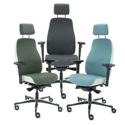 Schreibtischstuhl ergonomisch - Thera® X2 mit Kopfstütze