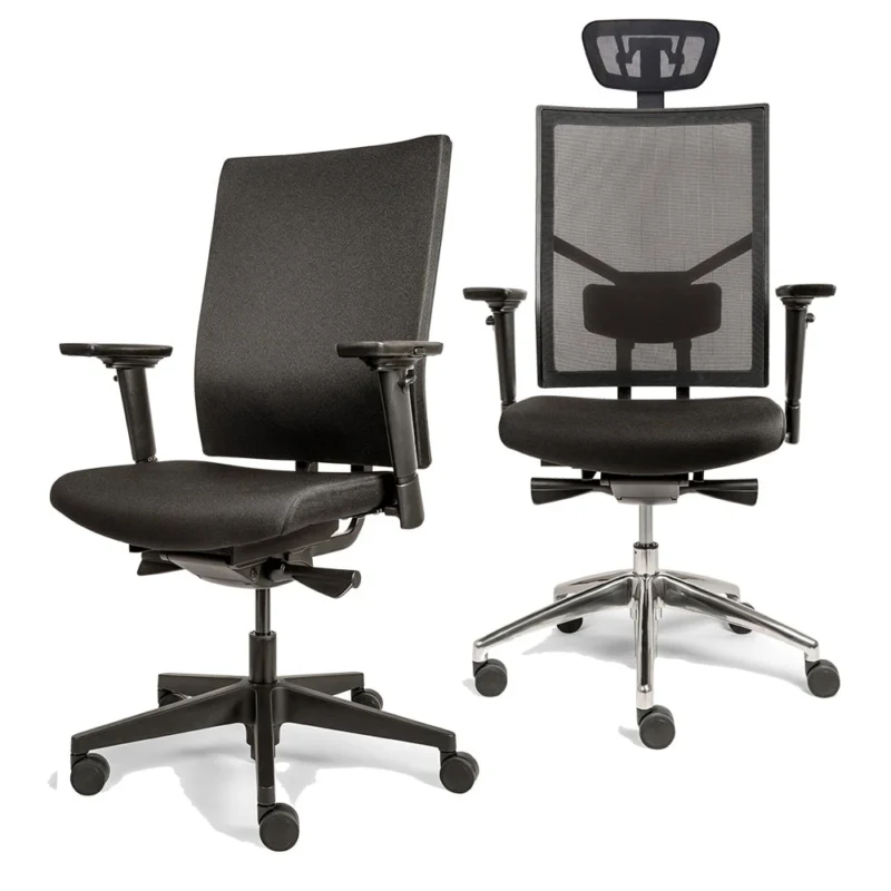 Ergonomischer Bürostuhl mit Kopfstütze - ErgoBest
