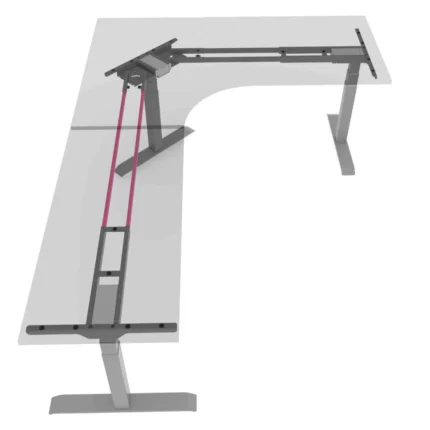 Verlängerung-Set für Schreibtisch