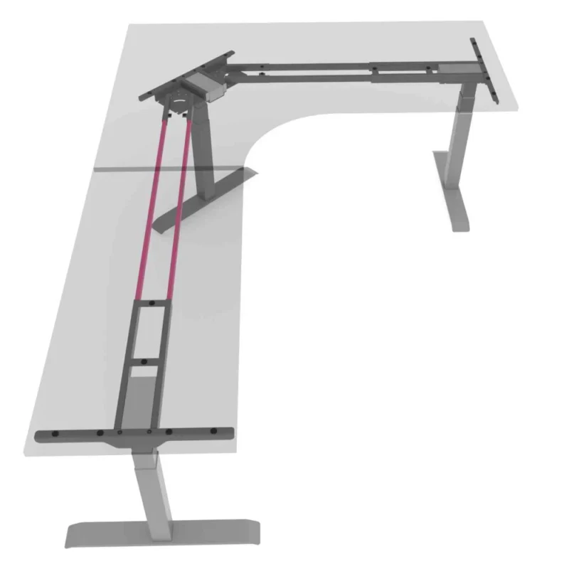 Verlängerung-Set für Schreibtisch