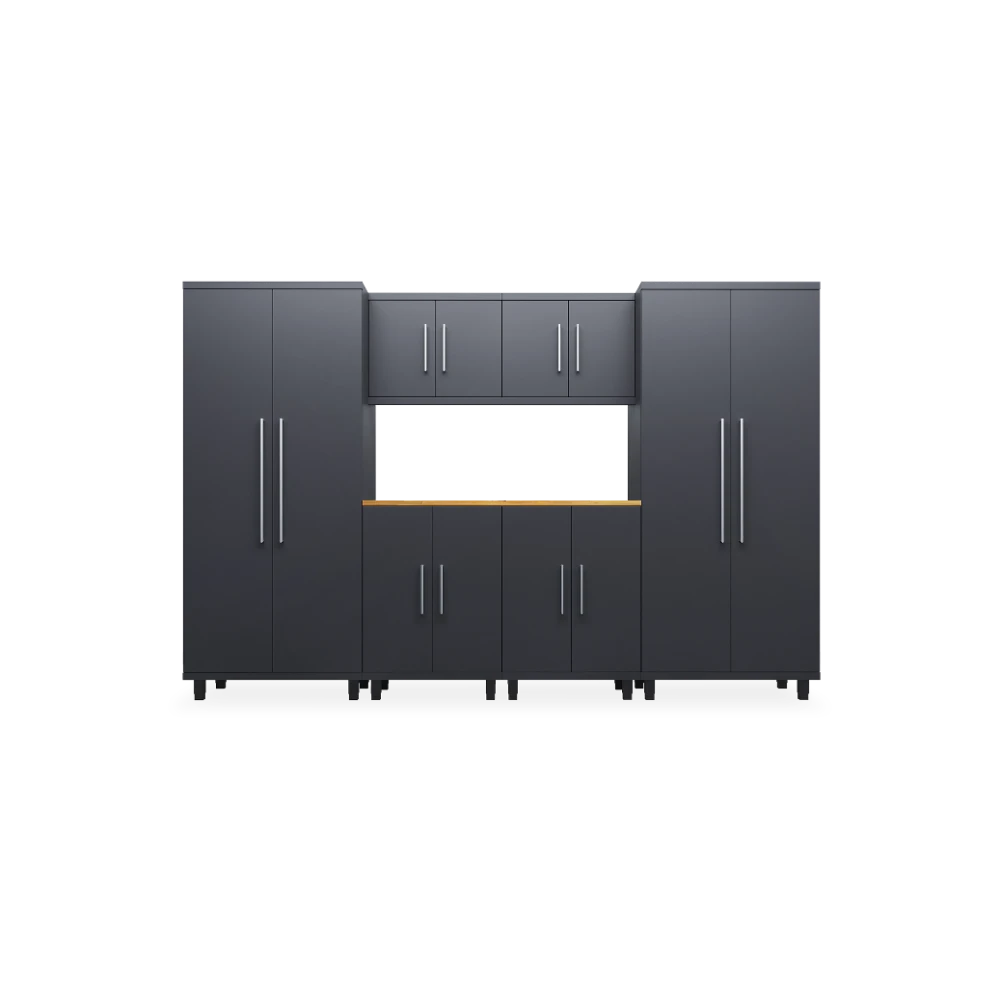 WERKSTATT-PRESTIGE_SET-4_HOLZ_FRONT_7021-7021 Werkstatt-Komplett-Set Prestige 04 – 3252 × 610 × 2032 mm
