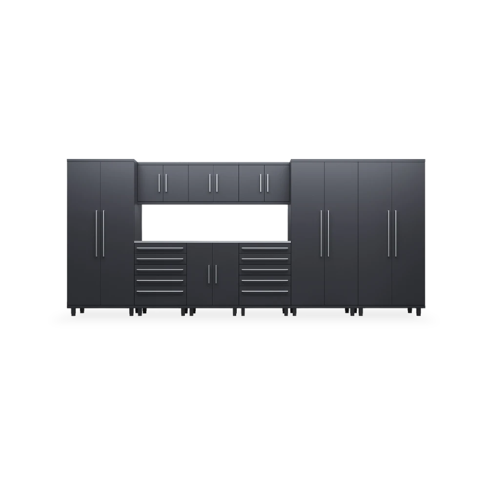 WERKSTATT-PRESTIGE_SET-8_STAHL_FRONT_7021-7021 Werkstatt-Komplett-Set Prestige 08 – 4878 × 610 × 2032 mm