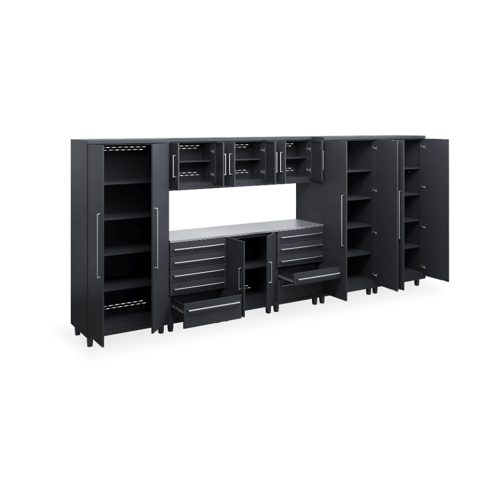 WERKSTATT-PRESTIGE_SET-8_STAHL_OFFEN_7021-7021 Werkstatt-Komplett-Set Prestige 08 – 4878 × 610 × 2032 mm