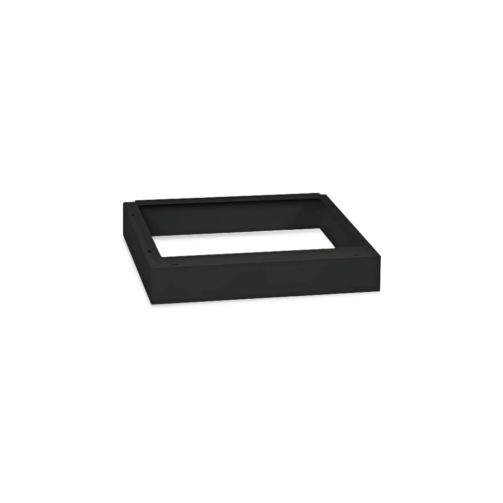 ZEICHNUNGSSCHRANK_STAHLSOCKEL_A1_9005 Stahlsockel für Zeichnungsschränke DIN A0/A1 (1400 × 950 × 1 – Detailansicht