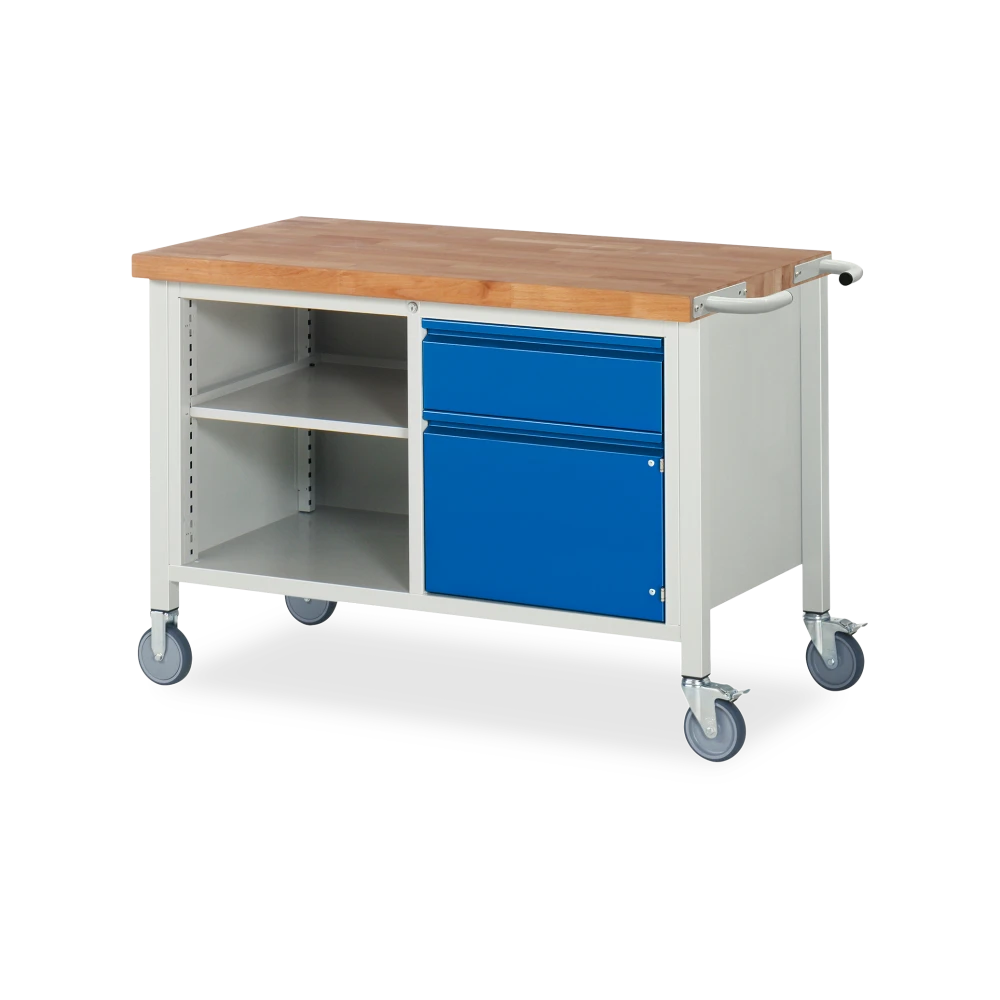 fahrbare-werkbank-absenkbar-basic-8-fach-schublade-tuer-v1 fahrbare werkbank absenkbar basic 8 fach schublade tuer v1