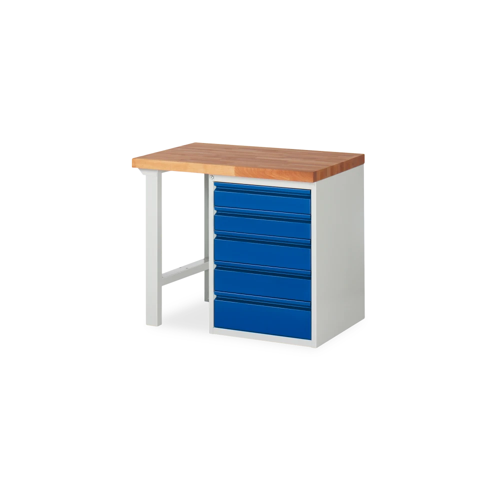profi-werkbank-serie-basic-7-mit-5x-schubladen-v1 profi werkbank serie basic 7 mit 5x schubladen v1