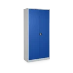 Putzmittelschrank – abschließbar, mit Fachböden (920 × 420 × 1950 mm) – Bild 2