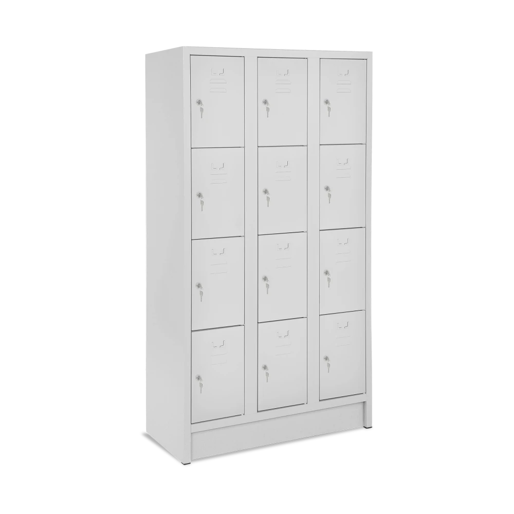 schliessfachschrank-12-faecher-lichtgrau schliessfachschrank 12 faecher lichtgrau
