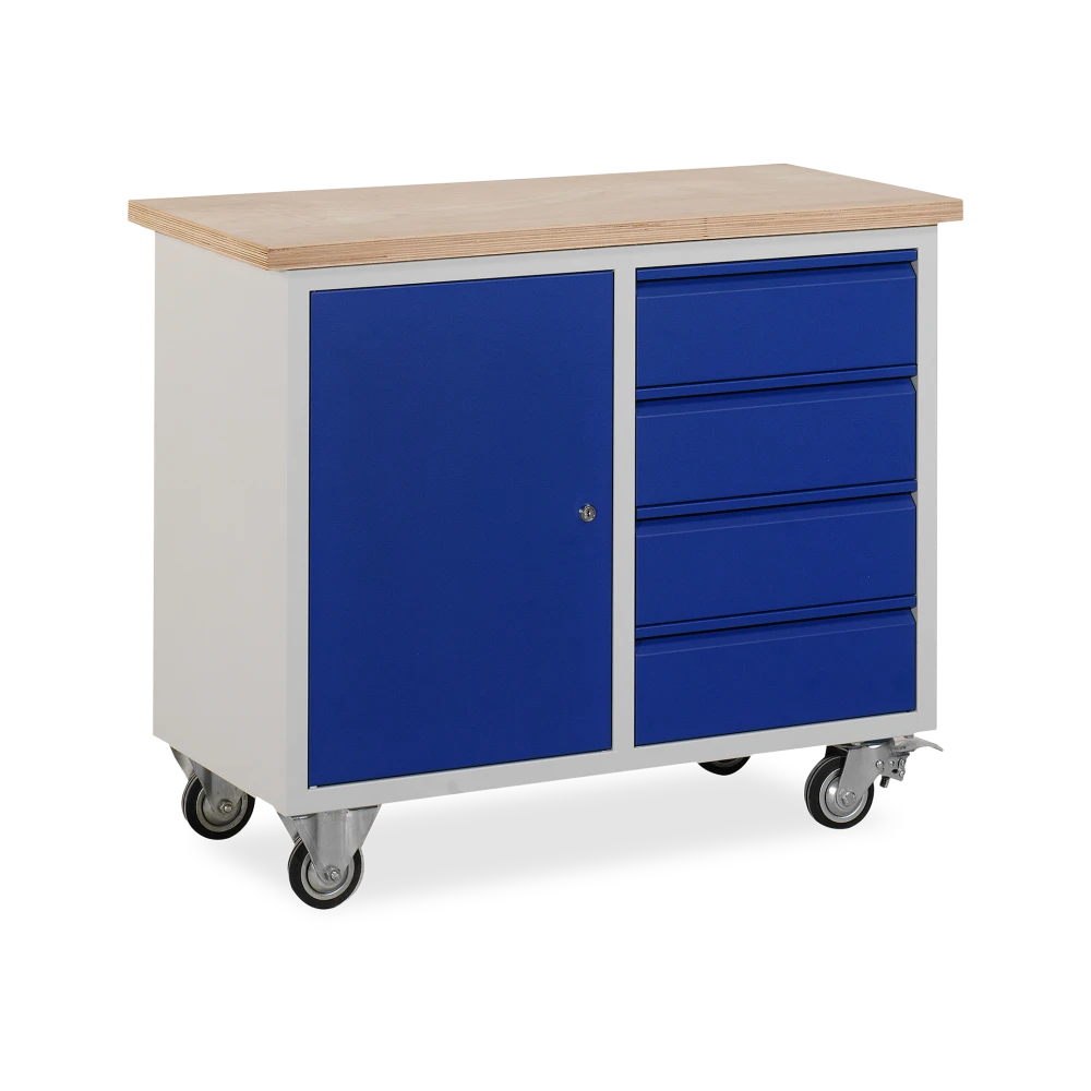 werkzeugwagen-4-schubladen-01 werkzeugwagen 4 schubladen 01