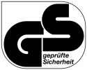 Geprüfte Sicherheit Zeichen für Tests des TÜV Süd