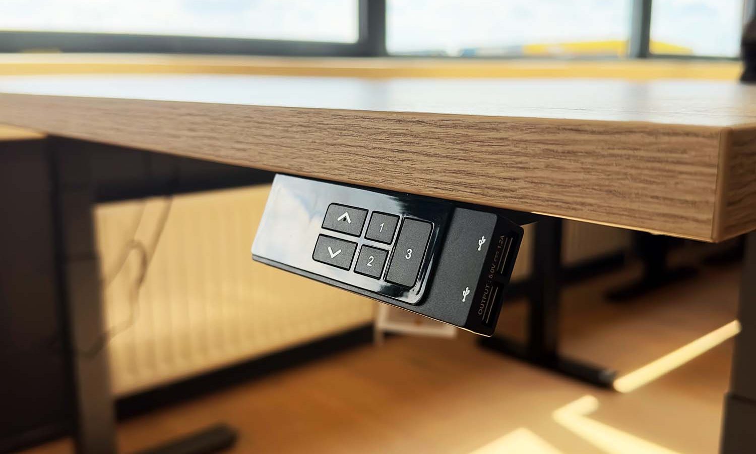 Handset von elektrischen Schreibtisch mit zwei Usb-Eingängen Pro+
