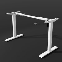 Schreibtischgestell Hoehenverstellbar weiss basic titelbild